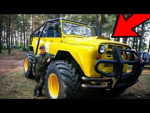 Видео: Редкие и необычные УАЗы о которых вы не знали. №10