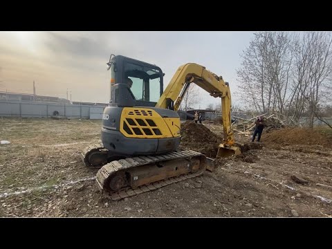 Видео: Работаю, Продаю,и.т.д. Мини экскаватор kobelco sk 50 ur-5￼￼