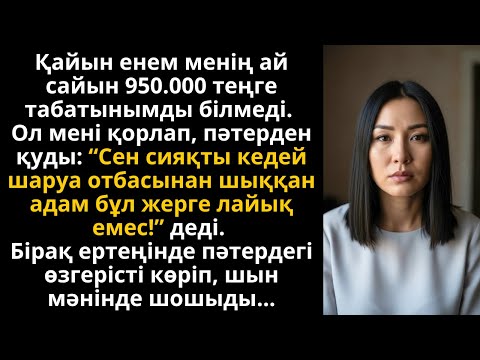 Видео: енем мені кедей деді, бірақ ертеңінде пәтерден шошып қалды | Әсерлі әңгіме | Ешкім естімеген әңгіме