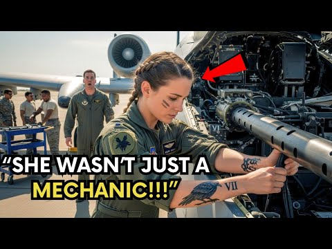 Видео: Она просто чинила А-10 «Бородавочник», пока полковник не увидел её секретную татуировку и не замёрз.