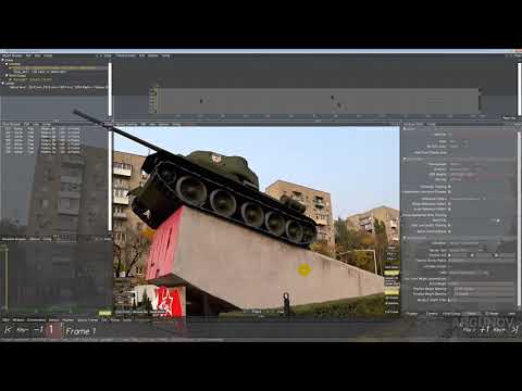Видео: А2.6. Использование геометрии сцены для трекинга в 3DEqualizer