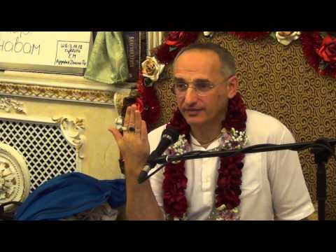 Видео: Аударья Дхама пр - ШБ 3.14.18 (Семейная жизнь и сознание Кришны) (4 января 2014, Омск)