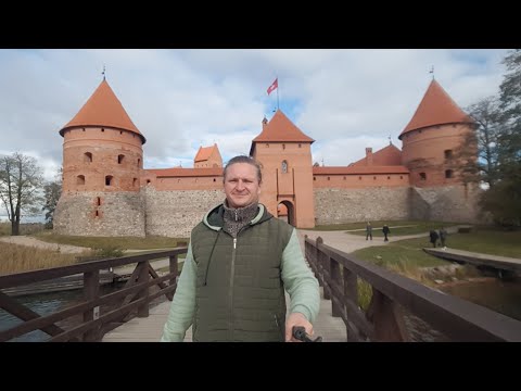 Видео: Дальнобой ч.25 Тракай. Литва. Тракайский замок.