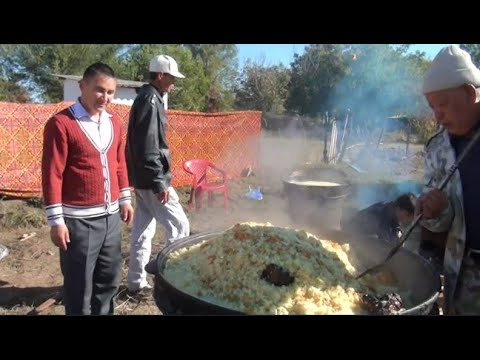 Видео: 2014ж Асқар мен Қайсар ұл-той палау беру, Қызылқия ауылы, Қазығурт ауданы, Туркістан обылсы