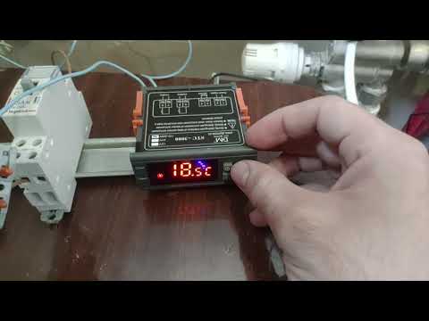 Видео: Терморегулятор цифровой (STC - 3000) для Циркуляционного насоса.
