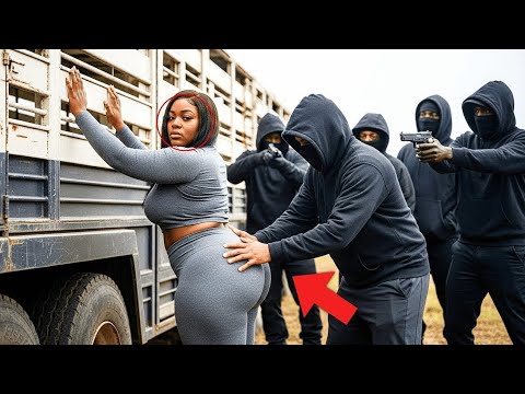 Видео: Грабители Напали На Чёрную Водительку Грузовика На Дороге — Но Не Знали, Что У Неё Чёрный Пояс По