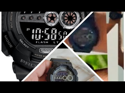 Видео: Часы Юрского периода Casio GD-100-1b! Casio G-Shock military tactical