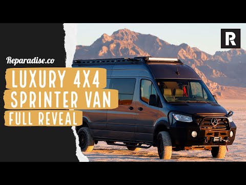 Видео: Роскошный фургон Sprinter 4x4 с полным туром