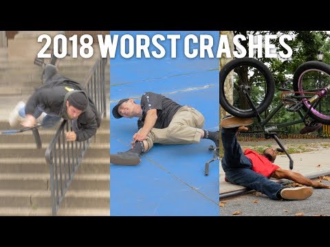 Видео: Энтони Панза и его друзья | Худшие падения на BMX в 2018 году