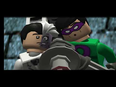 Видео: Lego Batman (Лего Бэтмен) прохождение часть 10. Финальная игра за Загадочника и Двуликого 