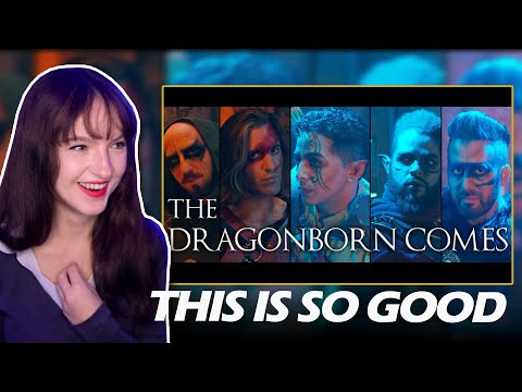 Видео: The Dragonborn Comes (Skyrim) — VoicePlay при участии Омара Кардоны | Первая реакция