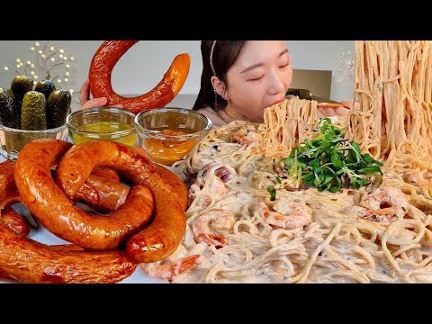 Видео: ASMR Паста Тувумба, колбаса Келбаса MUKBANG