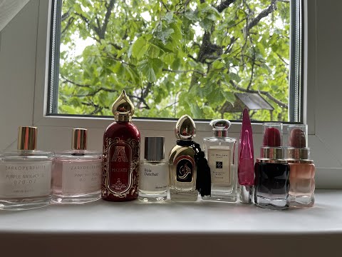 Видео: ароматы на лето, часть 2, ароматы нежности,  зеленые и ягодные ароматы