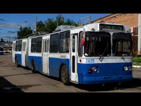 Видео: Тролейбус ЗиУ-683Б №2025, звук ТІСК та контакторів 18.07.2023 / Trolleybus ZiU-683В №2025 07/18/2023