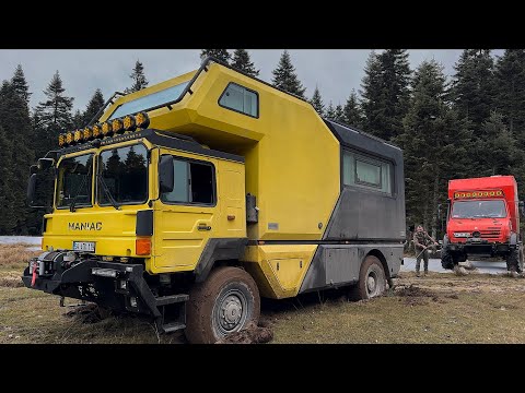 Видео: МЫ ЗАХВАТЫВАЛИ ГРЯЗЬ НА 12-ТОННОМ КАРАВАНЕ