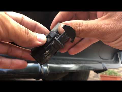 Видео: Замена заднего датчика парковки BMW X5 E53 | Диагностика датчика парковки без компьютера