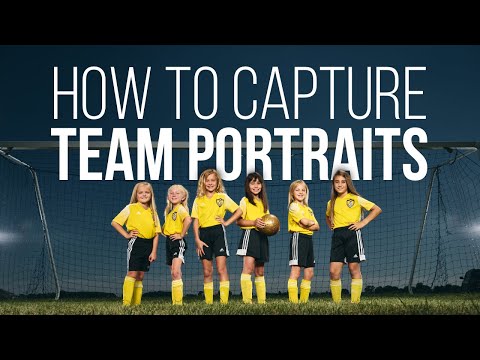 Видео: Как профессионально снимать командные портреты на природе!