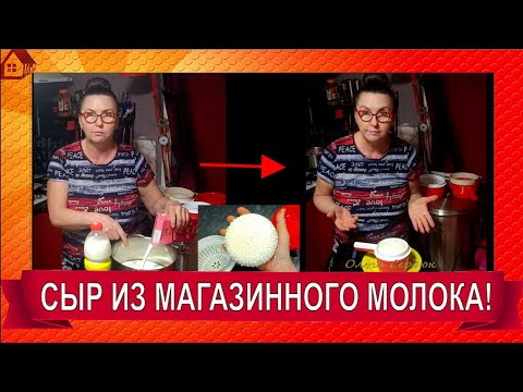 Видео: Беру магазинное молоко и делаю настоящий СЫР! Без яиц! Рецепт сыра Панир. Из 2 литров 400г сыра!