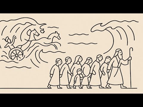 Видео: Раздвинулось море широко (застольно-пасхальная). Песах кашер вэ самеах!