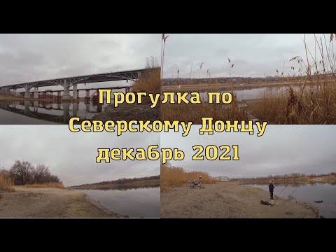 Видео: Прогулка по Северскому Донцу, Каменск-Шахтинский, декабрь 2021