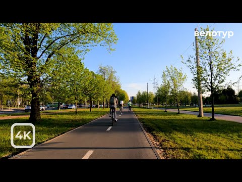 Видео: На велосипеде по Санкт-Петербургу. Пискарёвка