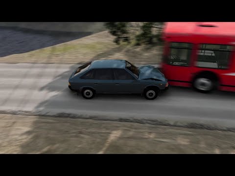 Видео: Авария Виктора Цоя в BeamNG Drive | #ЦОЙЖИВ