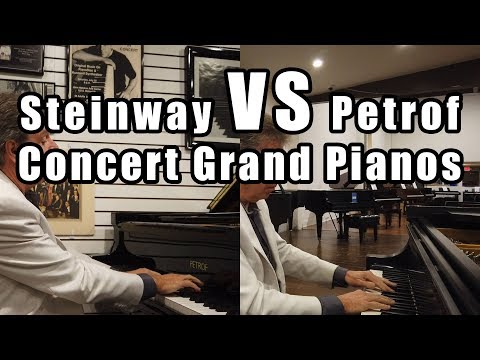 Видео: Концертные рояли Steinway и Petrof: что лучше?