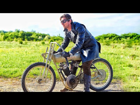 Видео: Этому человеку удалось превратить старый мотоцикл в первый Harley Davidson | Краткий Пересказ Фильма