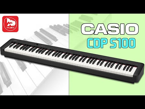 Видео: Цифровое пианино Casio CDP- S100