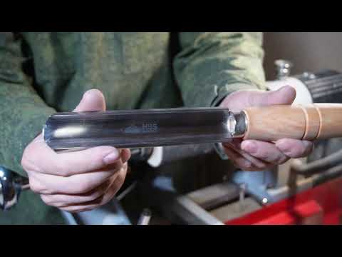 Видео: Черновой резец из быстрореза как он в работе