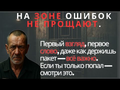 Видео: Первый день на зоне: что делать, чтобы выжить