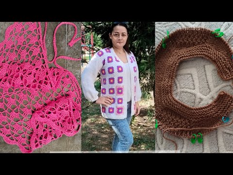 Видео: 🧶ВЯЗОВЛОГ 8/25🧶 #вязание #вязаниеспицами #вязовлог #knitting #модноевязание # 
