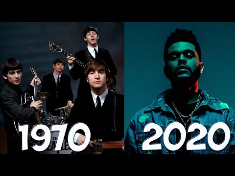 Видео: ЭВОЛЮЦИЯ ПЕСЕН ЗА 50 ЛЕТ / ПЕСНИ ПО ГОДАМ С 1970 ПО 2020