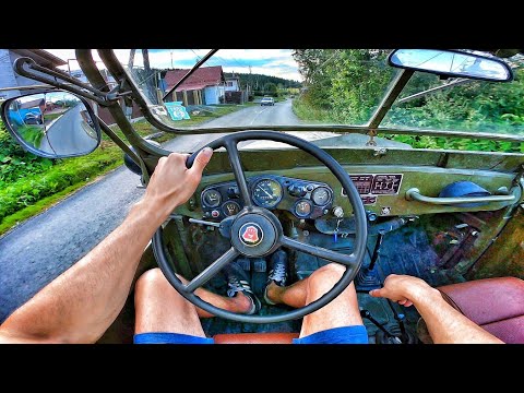 Видео: 1968 ГАЗ 69 2.1 MT - ТЕСТ-ДРАЙВ ОТ ПЕРВОГО ЛИЦА