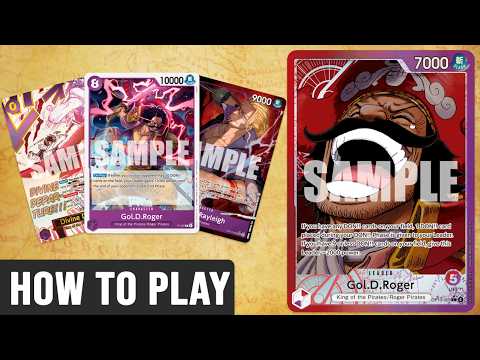 Видео: Как играть за Гол Д. Роджера в One Piece TCG