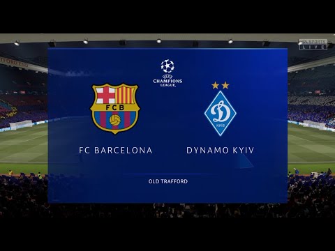 Видео: FIFA 21 Барселона-Динамо Киев Финал Лиги Чемпионов УЕФА