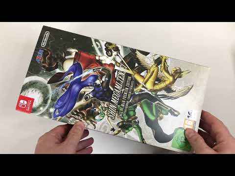 Видео: SMT V Premium edition - распаковка (Unboxing) и обзор коллекционного издания игры