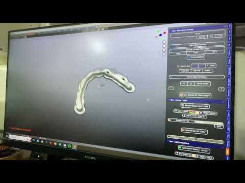 Видео: Blender4dental, B4D, iBAR, Blender моделировка балки в блендере (часть 2)