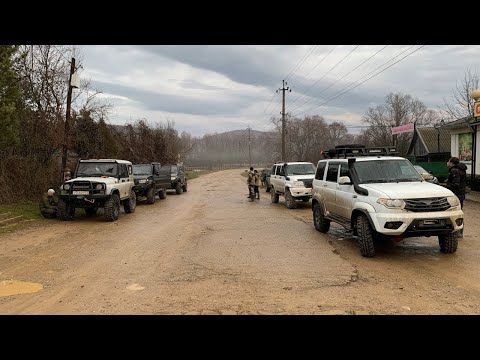 Видео: ПВД. В декабре через 520 в Новосад. Уаз хантер, Уаз патриот, турбопатриот, Нива Закрытие сезона 2020