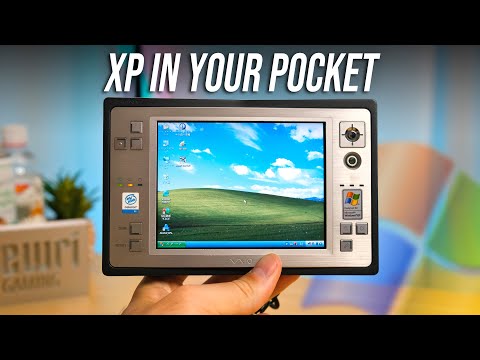 Видео: Почему провалился этот крошечный карманный компьютер Sony VAIO U50!