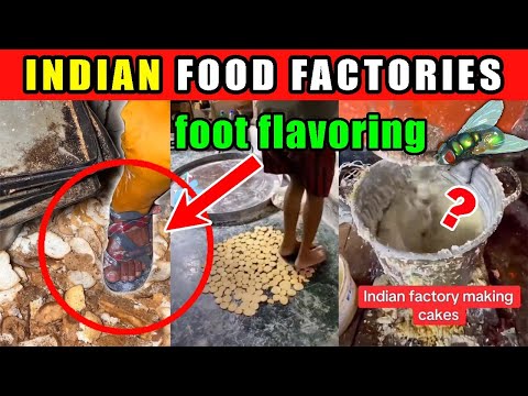Видео: Негигиеничные пищевые фабрики в Индии, которые должны быть запрещены