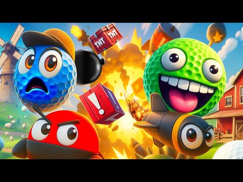 Видео: ТАКОГО ГОЛЬФА ЕЩЕ НИКОГДА НЕ БЫЛО! КАК В ЭТО ИГРАТЬ? СМЕХ ДО СЛЕЗ! (SUPER SERIOUS GOLF)