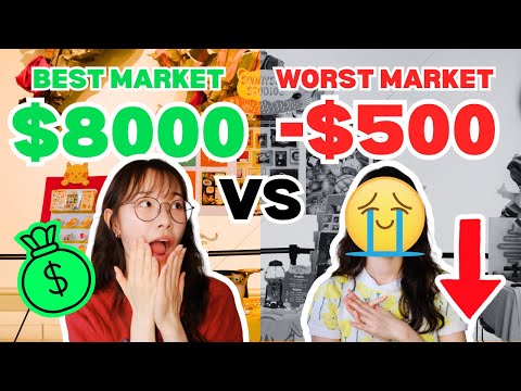 Видео: Я заработал 💵 8000 долларов на одном рынке Нью-Йорка… и -500 долларов на другом 😬