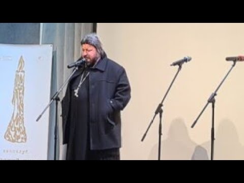 Видео: Архимандрит Хризостом (Нешић) на промоцији филма "Свети Сава.Руска боја на српској застави" у Москви
