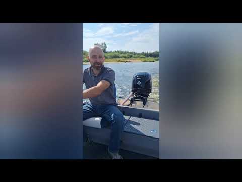 Видео: Лодка Бриз. Комплект с SUZUKI 30 обзор на земле и воде.
