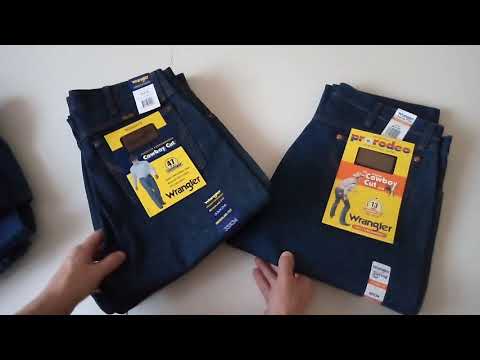 Видео: Джинсы Wrangler 13 и 47 MWZ.  Тем кто еще не пробовал.