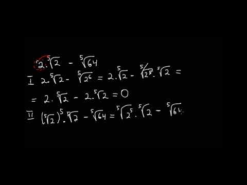 Видео: Математика 10 клас. Задачи от корен n-ти.