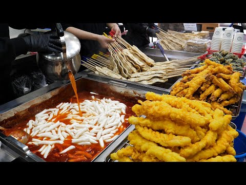 Видео: Это так вкусно! Популярная корейская уличная еда зимой - ТОП 6 / Корейская уличная еда