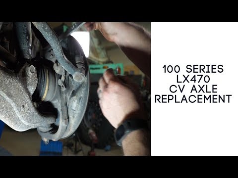 Видео: Замена моста Land Cruiser 100 серии/LX470 CV