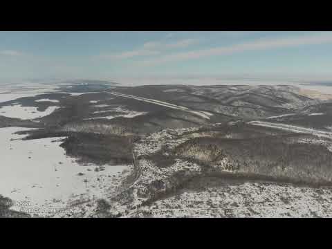 Видео: Район строительства путепровода в Жигулёвске / 960 км дороги М-5 Урал / Самарская область / Russia